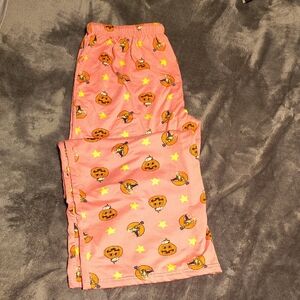Peanuts Pink Pumpkin Pajama Bottoms
